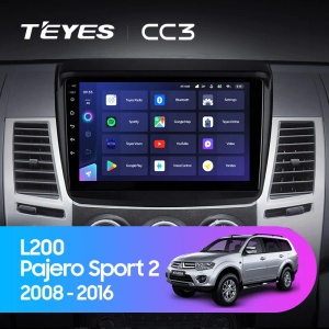 Navigatie Auto Teyes CC4 Mitsubishi Pajero Sport 2 2008-2016 6+64GB 9.5" QLED Octa-core 2.7Ghz, Android 4G Bluetooth 5.1 DSP - Img 2