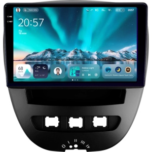 Navigatie Auto Teyes CC4 Peugeot 107 2005-2014 6+64GB 10.36" QLED Octa-core 2.7Ghz, Android 4G Bluetooth 5.1 DSP - Img 1