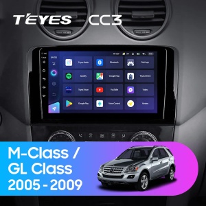 Navigatie Auto Teyes CC4L Mercedes-Benz GL X164 2006-2009 6+64GB 9" QLED Qualcomm 2Ghz, Android 4G Bluetooth 5.1 DSP - Img 1