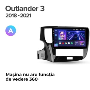 Navigatie Auto Teyes CC4L Mitsubishi Outlander 3 2018-2021 6+64GB 10.2" QLED Qualcomm 2Ghz, Android 4G Bluetooth 5.1 DSP - Img 3