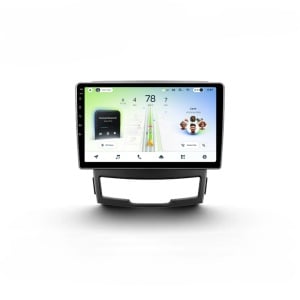 Navigatie Auto Teyes CC4L SsangYong Korando 3 2010-2013 6+64GB 9" QLED Qualcomm 2Ghz, Android 4G Bluetooth 5.1 DSP - Img 1