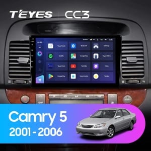Navigatie Auto Teyes CC4L Toyota Camry 5 2001-2006 6+64GB 9" QLED Qualcomm 2Ghz, Android 4G Bluetooth 5.1 DSP - Img 2