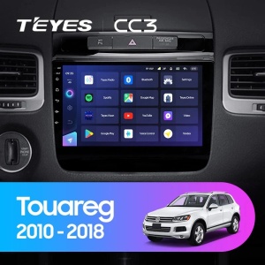 Navigatie Auto Teyes CC4L Volkswagen Touareg 2 2010-2018 6+64GB 9" QLED Qualcomm 2Ghz, Android 4G Bluetooth 5.1 DSP - Img 1