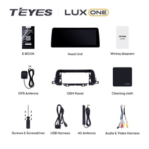 Navigatie Auto Teyes Lux One Kia Sportage 4 2018-2020 4+32GB 12.3" IPS Octa-core 2Ghz, Android 4G Bluetooth 5.1 DSP - Img 8
