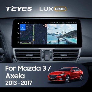 Navigatie Auto Teyes Lux One Mazda 3 III 2014-2018 6+128GB 12.3" IPS Octa-core 2Ghz, Android 4G Bluetooth 5.1 DSP - Img 2