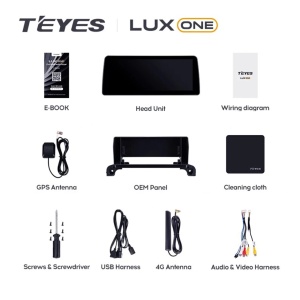 Navigatie Auto Teyes Lux One Peugeot 5008 2017-2023 4+32GB 12.3" IPS Octa-core 2Ghz, Android 4G Bluetooth 5.1 DSP - Img 6
