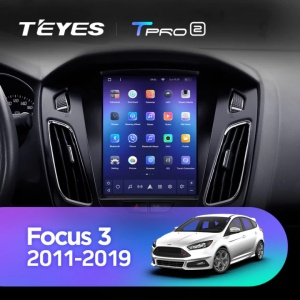 Navigatie Auto Teyes Tip Tesla TPRO 2 Ford Focus 3 2010-2018 4+64GB 9.7" QLED Octa-core 1.8Ghz Android 4G Bluetooth 5.1 DSP - Img 2