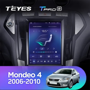 Navigatie Auto Teyes Tip Tesla TPRO 2 Ford Mondeo 3 2007-2014 4+64GB 9.7" QLED Octa-core 1.8Ghz Android 4G Bluetooth 5.1 DSP - Img 4