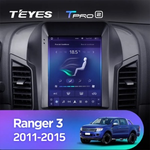 Navigatie Auto Teyes Tip Tesla TPRO 2 Ford Ranger 3 2011-2018 4+64GB 9.7" QLED Octa-core 1.8Ghz Android 4G Bluetooth 5.1 DSP - Img 4