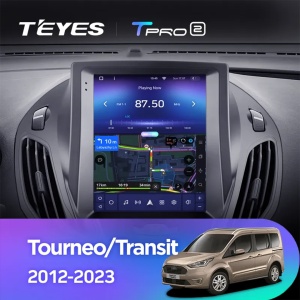 Navigatie Auto Teyes Tip Tesla TPRO 2 Ford Tourneo Custom 2012-2023 4+64GB 9.7" QLED Octa-core 1.8Ghz Android 4G Bluetooth 5.1 DSP - Img 4