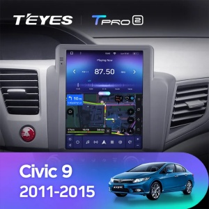 Navigatie Auto Teyes Tip Tesla TPRO 2 Honda Civic 9 2011-2017 4+64GB 9.7" QLED Octa-core 1.8Ghz Android 4G Bluetooth 5.1 DSP - Img 4