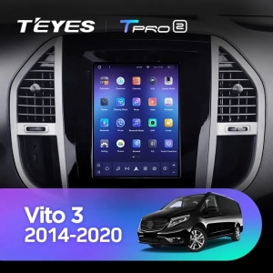 Navigatie Auto Teyes Tip Tesla TPRO 2 Mercedes-Benz Vito 3 2014-2020 3+32GB 9.7" QLED Octa-core 1.8Ghz, Android 4G Bluetooth 5.1 DSP - Img 2
