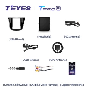 Navigatie Auto Teyes Tip Tesla TPRO 2 Nissan X-Trail 3 2013-2017 4+64GB 9.7" QLED Octa-core 1.8Ghz, Android 4G Bluetooth 5.1 DSP - Img 6