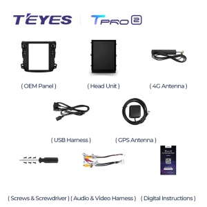 Navigatie Auto Teyes Tip Tesla TPRO 2 Peugeot 4007 2007-2012 3+32GB 9.7" QLED Octa-core 1.8Ghz, Android 4G Bluetooth 5.1 DSP - Img 4