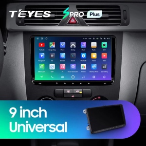 Navigatie Universala Teyes SPRO PLUS Volkswagen 4+32 9" IPS Octa-core 1.8Ghz Android 4G Bluetooth DSP - Img 2