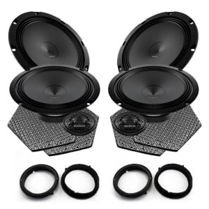 Pachet difuzoare auto Audison Prima dedicat Volkswagen Tiguan 2016-, RMS 100W, 200mm