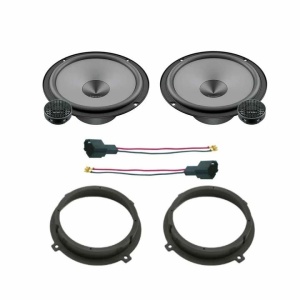 Pachet difuzoare auto Hertz Uno dedicat usi fata Hyundai Accent 2018-, RMS 75W
