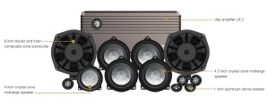 PACHET SISTEM AUDIO PLUG&PLAY RAINBOW BMW 3S 100FS, DEDICAT BMW SERIA 3