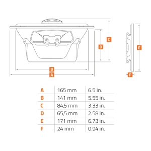 Difuzoare Auto Hertz Cento Pro CPX 165, set coaxial 2 căi, 165mm, 95W RMS, 4Ω, 2 difuzoare - Img 7