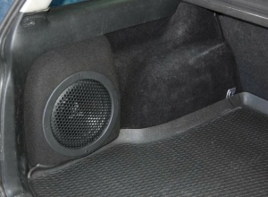 Incinta inchisa subwoofer dedicat Volkswagen Passat B5 Wagon, 250 mm, 15L - Img 3