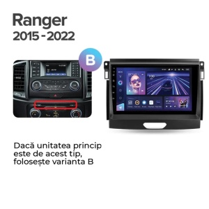 Navigatie Auto Teyes CC3 2K 360° Ford Ranger P703 2015-2022 6+128GB 9.5" QLED Octa-core 2Ghz, Android 4G Bluetooth 5.1 DSP - Img 9
