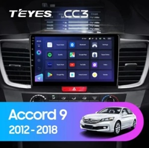 Navigatie Auto Teyes CC3 2K 360° Honda Accord 9 2012-2018 6+128GB 10.36" QLED Octa-core 2Ghz, Android 4G Bluetooth 5.1 DSP - Img 2