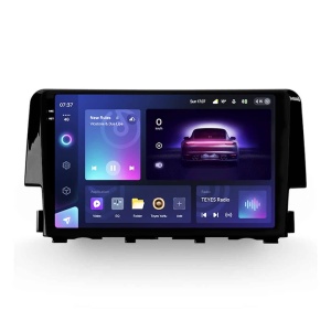 Navigatie Auto Teyes CC3 2K 360° Honda Civic 10 2015-2020 6+128GB 9.5" QLED Octa-core 2Ghz, Android 4G Bluetooth 5.1 DSP