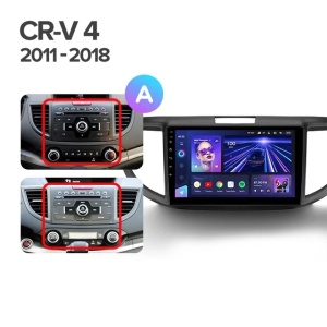 Navigatie Auto Teyes CC3 2K 360° Honda CR-V 4 2011-2015 6+128GB 9.5" QLED Octa-core 2Ghz, Android 4G Bluetooth 5.1 DSP - Img 6
