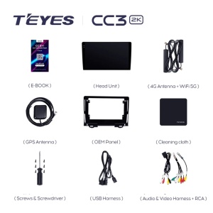 Navigatie Auto Teyes CC3 2K 360° Honda HR-V 2022-2024 6+128GB 10.36" QLED Octa-core 2Ghz, Android 4G Bluetooth 5.1 DSP - Img 8