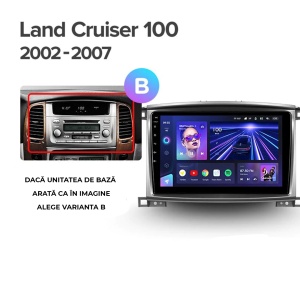 Navigatie Auto Teyes CC3 2K 360° Toyota Land Cruiser LC J100 2002-2007 6+128GB 10.36" QLED Octa-core 2Ghz, Android 4G Bluetooth 5.1 DSP - Img 6