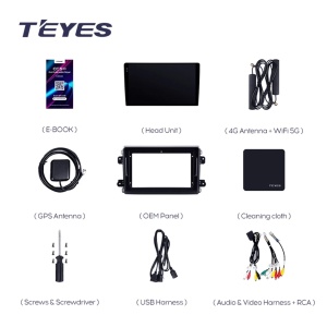 Navigatie Auto Teyes CC3 2K Fiat Ducato 2022-2023 4+64GB 9.5" QLED Octa-core 2Ghz, Android 4G Bluetooth 5.1 DSP - Img 8