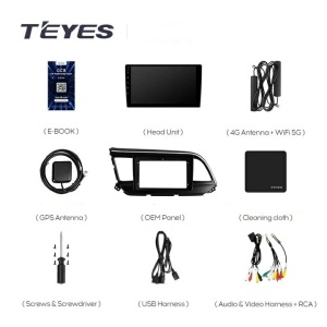 Navigatie Auto Teyes CC3 2K Hyundai Elantra 6 2018-2020 4+32GB 9.5" QLED Octa-core 2Ghz Android 4G Bluetooth 5.1 DSP - Img 8