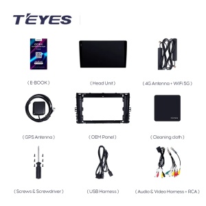 Navigatie Auto Teyes CC3 2K Volkswagen Jetta 7 2018-2022 4+64GB 9.5" QLED Octa-core 2Ghz, Android 4G Bluetooth 5.1 DSP - Img 6