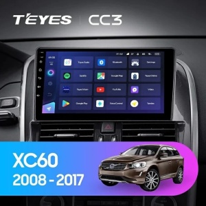 Navigatie Auto Teyes CC3 2K Volvo XC60 2008-2017 6+128GB 9.5" QLED Octa-core 2Ghz Android 4G Bluetooth 5.1 DSP - Img 2