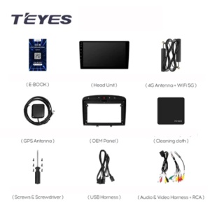 Navigatie Auto Teyes CC3 360° Peugeot 408 2014-2018 6+128GB 10.2" QLED Octa-core 1.8Ghz, Android 4G Bluetooth 5.1 DSP - Img 8