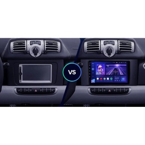 Navigatie Auto Teyes CC3 360° Smart Fortwo 2007-2014 6+128GB 9" QLED Octa-core 1.8Ghz, Android 4G Bluetooth 5.1 DSP - Img 3