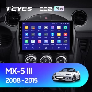 Navigatie Auto Teyes CC3 Mazda MX-5 III NC 2008-2015 4+32GB 9" QLED Octa-core 1.8Ghz Android 4G Bluetooth 5.1 DSP - Img 2