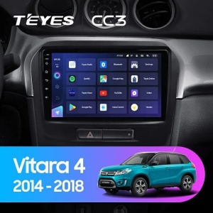 Navigatie Auto Teyes CC3 Suzuki Vitara 4 2014-2018 4+32GB 9" QLED Octa-core 1.8Ghz Android 4G Bluetooth 5.1 DSP - Img 2