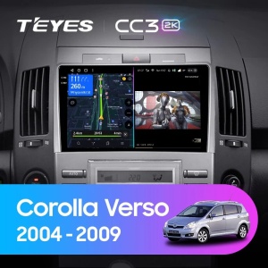 Navigatie Auto Teyes CC3 Toyota Verso 2004-2009 6+128GB 9" QLED Octa-core 1.8Ghz, Android 4G Bluetooth 5.1 DSP - Img 2