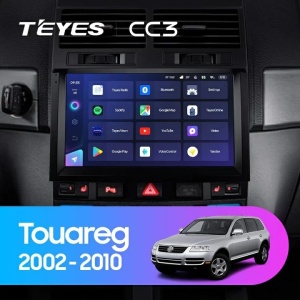 Navigatie Auto Teyes CC3 Volkswagen Touareg 1 2002-2010 4+64GB 9" QLED Octa-core 1.8Ghz, Android 4G Bluetooth 5.1 DSP - Img 2