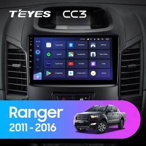 Navigatie Auto Teyes CC3L Ford Ranger 3 2011-2018 4+64GB 9" IPS Octa-core 1.6Ghz Android 4G Bluetooth 5.1 DSP - Img 2