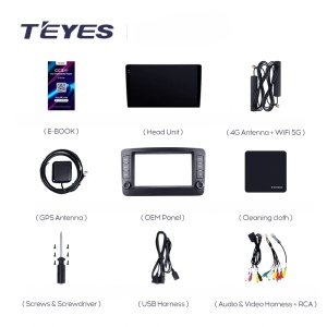 Navigatie Auto Teyes CC3L Mercedes-Benz CL C216 2006-2014 4+32GB 7" IPS Octa-core 1.6Ghz, Android 4G Bluetooth 5.1 DSP - Img 7