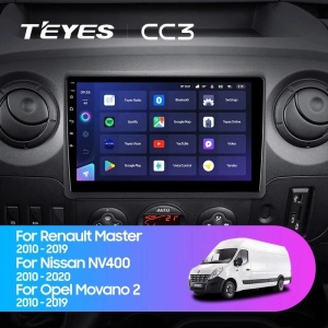 Navigatie Auto Teyes CC3L Opel Movano B 2010-2019 4+64GB 10.2" IPS Octa-core 1.6Ghz, Android 4G Bluetooth 5.1 DSP - Img 3