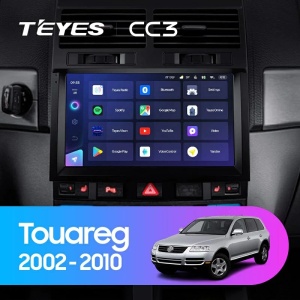 Navigatie Auto Teyes CC3L Volkswagen Touareg 1 2002-2010 4+64GB 9" IPS Octa-core 1.6Ghz, Android 4G Bluetooth 5.1 DSP - Img 2
