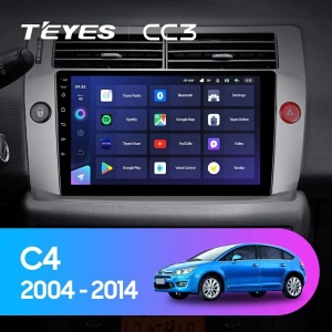 Navigatie Auto Teyes CC3L WiFi Citroen C4 2004-2014 2+32GB 9" IPS Quad-core 1.3Ghz, Android Bluetooth 5.1 DSP - Img 2