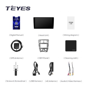 Navigatie Auto Teyes CC4 Hyundai Tucson 1 2004-2009 8+128GB 10.36" QLED Octa-core 2.7Ghz, Android 4G Bluetooth 5.1 DSP - Img 3