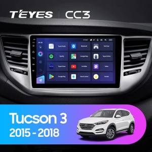 Navigatie Auto Teyes CC4 Hyundai Tucson 3 2015-2018 6+64GB 9.5" QLED Octa-core 2.7Ghz, Android 4G Bluetooth 5.1 DSP