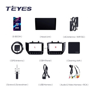 Navigatie Auto Teyes CC4 Maserati GranTurismo 2007-2019 6+128GB 9.5" QLED Octa-core 2.7Ghz, Android 4G Bluetooth 5.1 DSP - Img 3