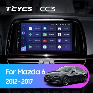 Navigatie Auto Teyes CC4 Mazda 6 2012-2017 6+128GB 9.5" QLED Octa-core 2.7Ghz, Android 4G Bluetooth 5.1 DSP