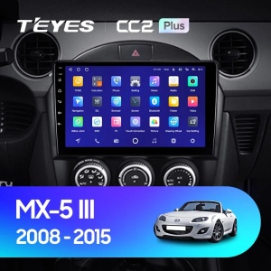Navigatie Auto Teyes CC4 Mazda MX-5 III NC 2008-2015 6+128GB 9.5" QLED Octa-core 2.7Ghz, Android 4G Bluetooth 5.1 DSP - Img 2